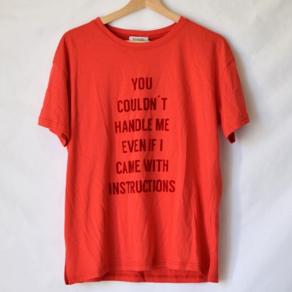 Soaked In Luxury Tops - NWT Soaked In Luxury Instruction boyfriend Fit Tee